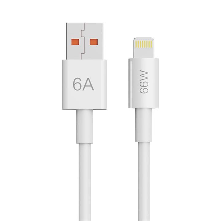 کابل شارژ آیفون 66 وات جووی مدل JOWAY LI182 LIGHTNING 6A
